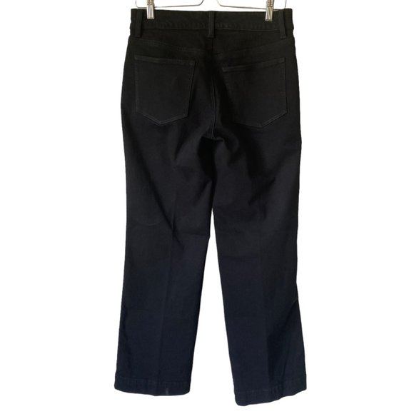 Talbots High Rise Straight Leg Trouser Jean Stretch Denim Sz 6 Inseam  29.5 Inch - Picture 2 of 12
